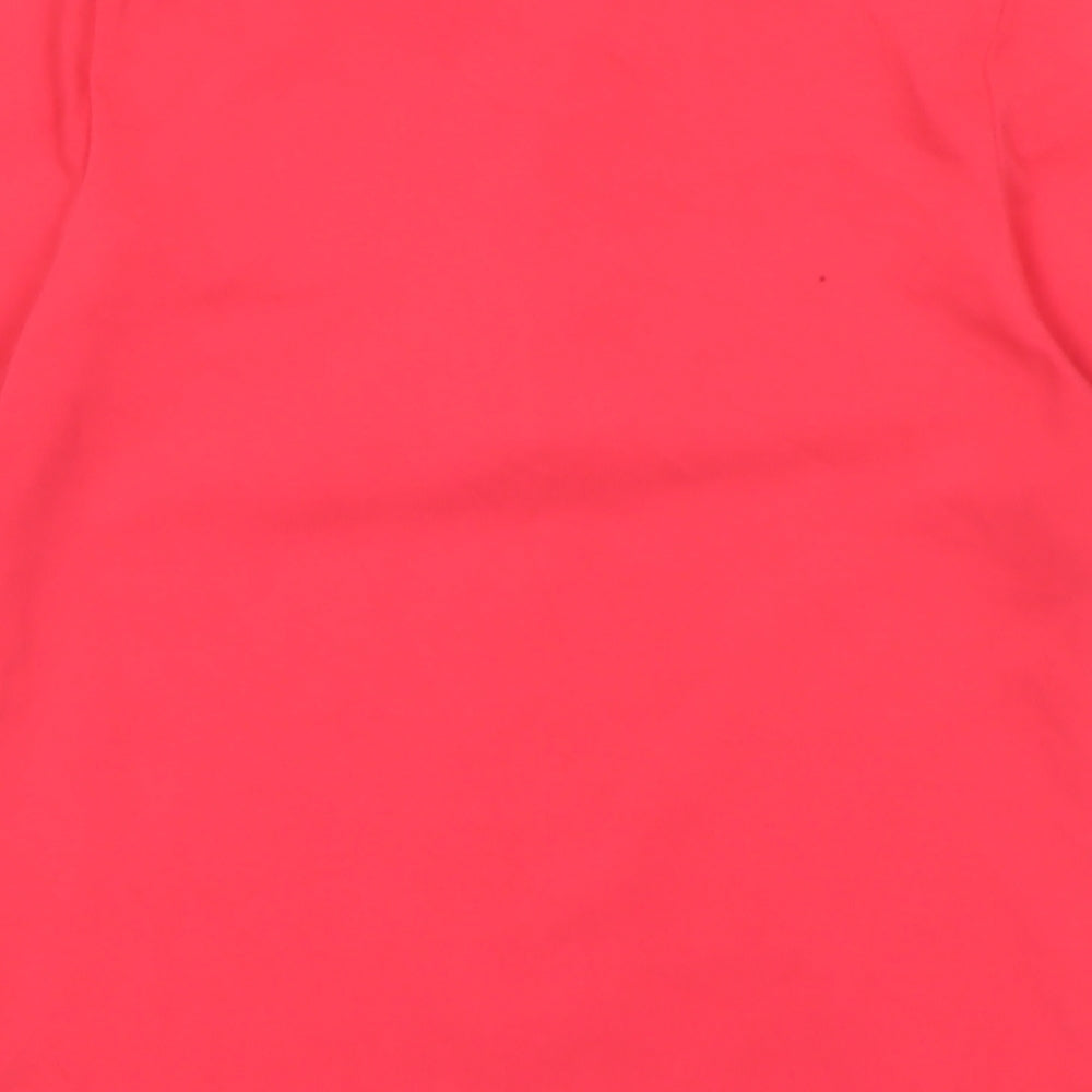 Womens UK Size M Uniqlo Pink Basic Polo