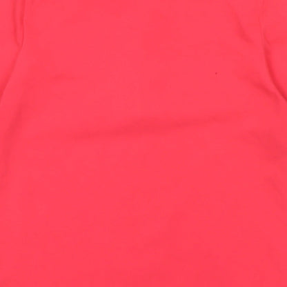 Womens UK Size M Uniqlo Pink Basic Polo