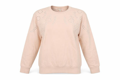 Womens UK Size M H&M Pink Pullover Sweatshirt