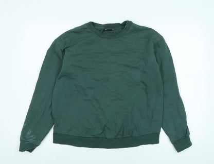 Womens UK Size 12 ASOS Green Pullover Sweatshirt