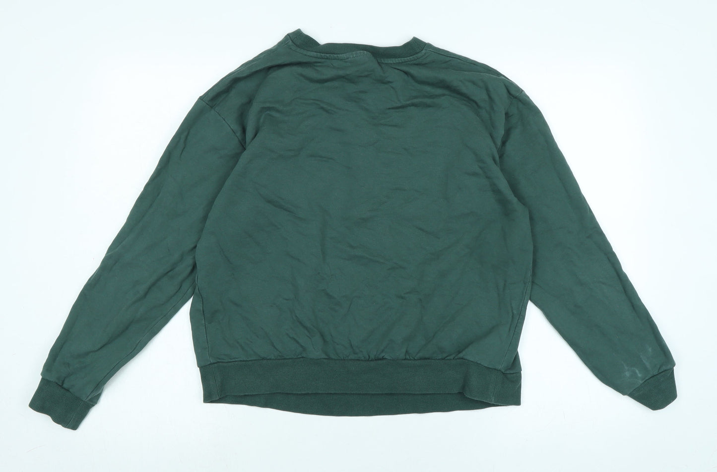 Womens UK Size 12 ASOS Green Pullover Sweatshirt
