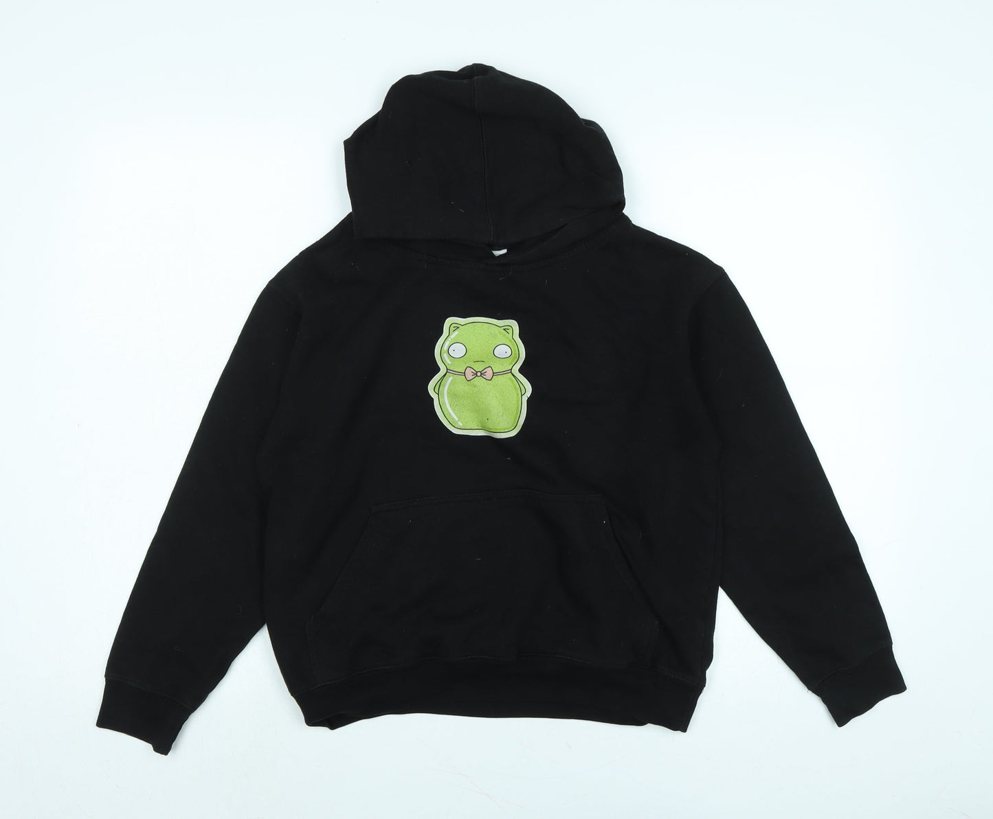 Live Lie Boys Black Polyester Pullover Hoodie Size L