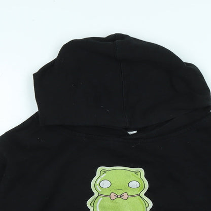 Live Lie Boys Black Polyester Pullover Hoodie Size L