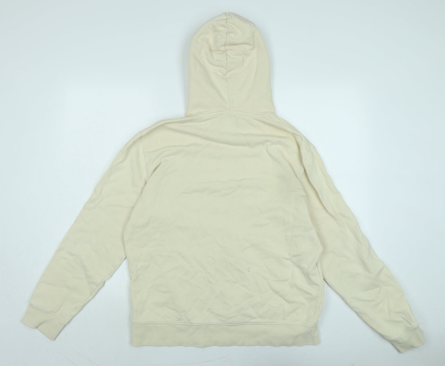 Marks and Spencer Womens Beige Polyester Pullover Hoodie Size L
