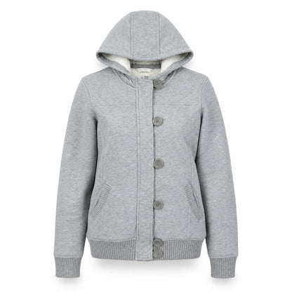 Marks & Spencer Womens Grey Jacket Size 12 Zip