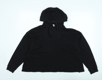 Womens UK Size 8 ASOS Black Pullover Hoodie