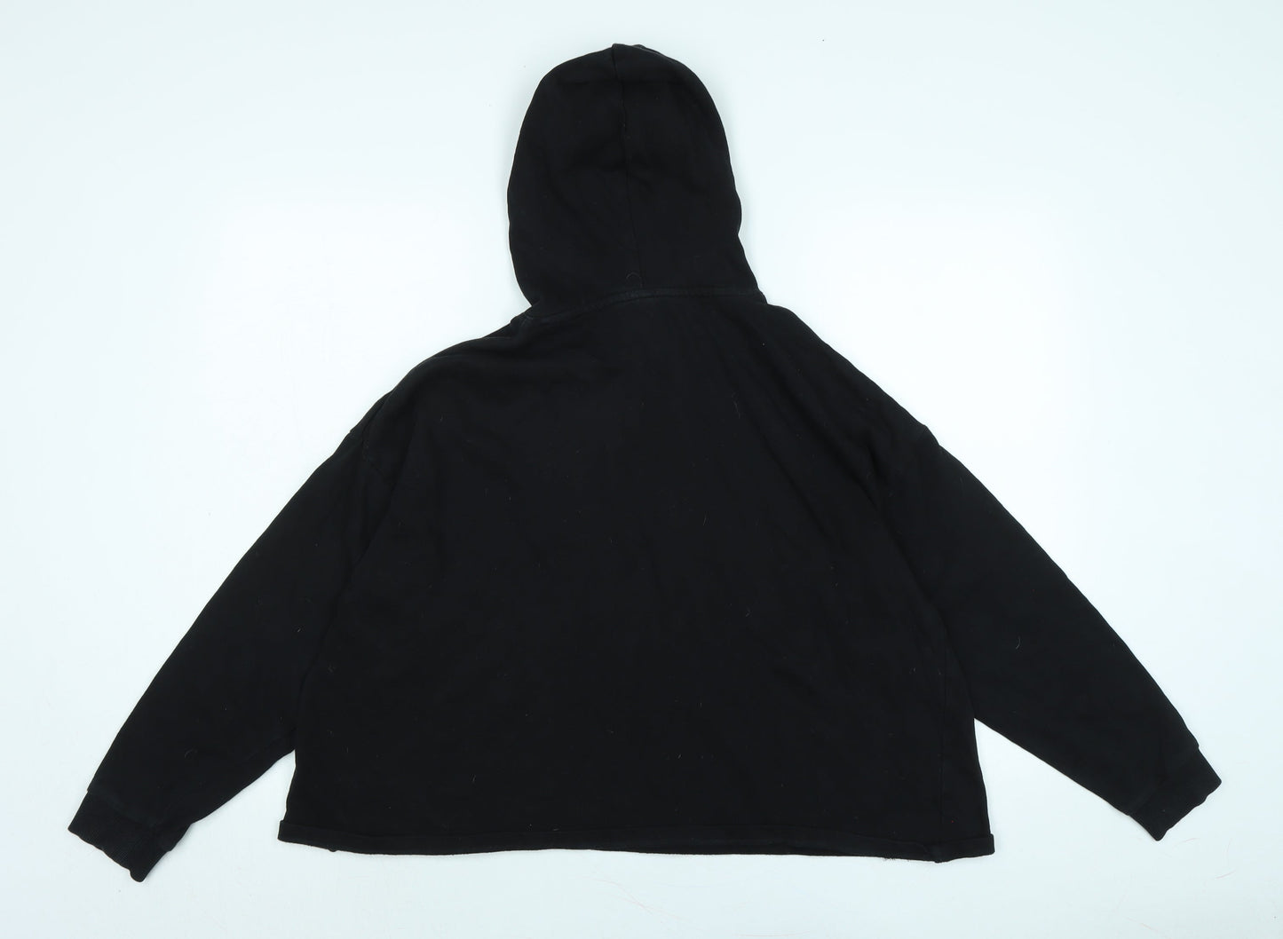 Womens UK Size 8 ASOS Black Pullover Hoodie