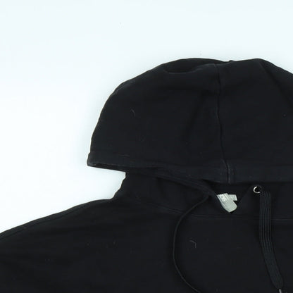 Womens UK Size 8 ASOS Black Pullover Hoodie