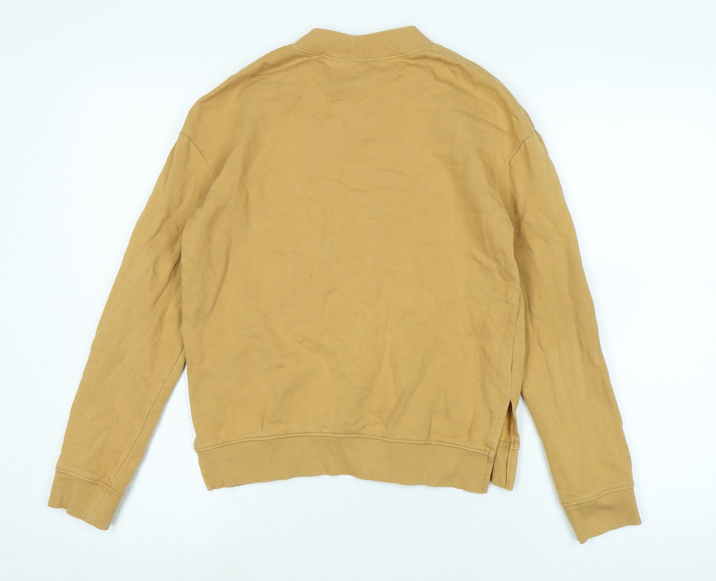 Divided Womens Brown Polyester Pullover Sweatshirt Size XS