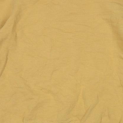 Divided Womens Brown Polyester Pullover Sweatshirt Size XS