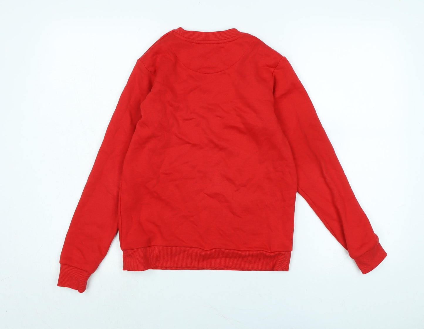 Good Move Girls Red Polyester Pullover Sweatshirt Size 10-11 Years