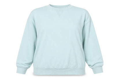Zara Womens Green Cotton Pullover Sweatshirt Size M