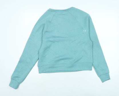 Good Move Womens Green Viscose Pullover Sweatshirt Size 8