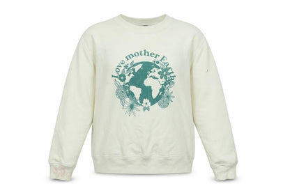 Marks & Spencer Womens Ivory Polyester Pullover Sweatshirt Size 14