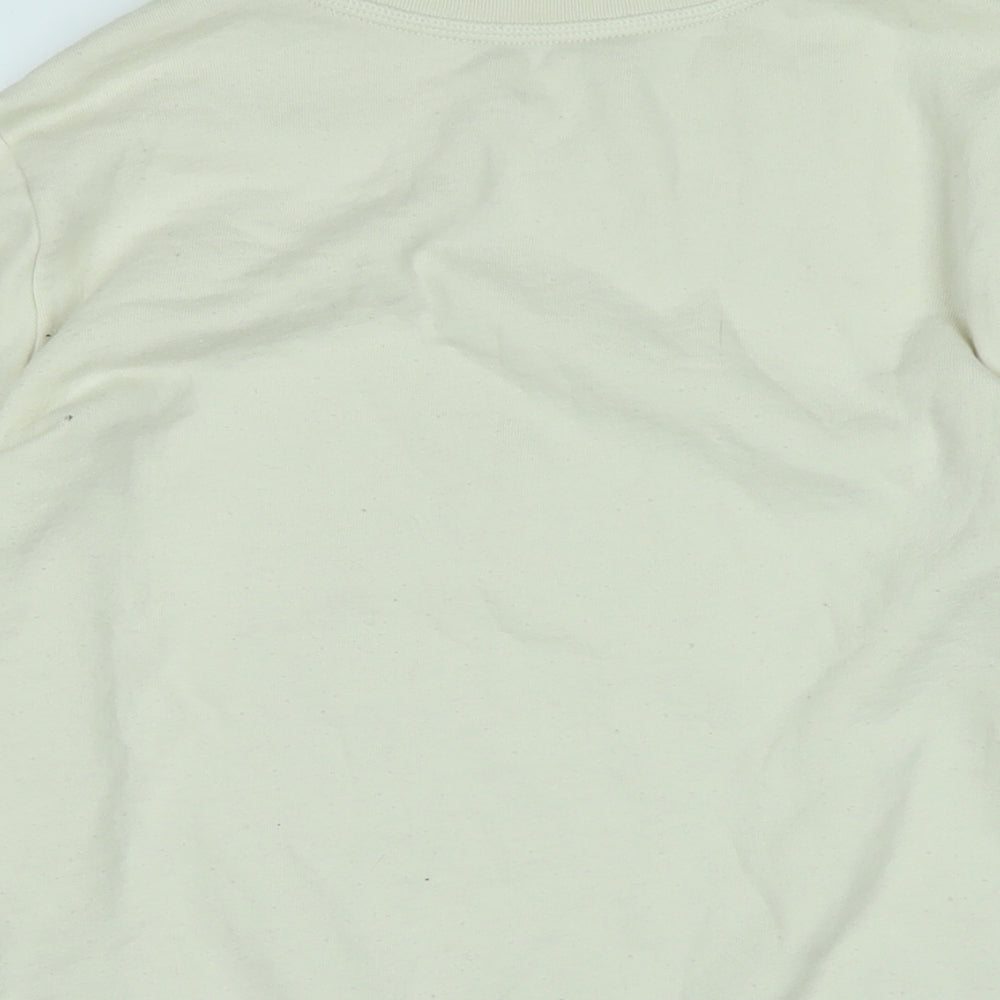 Womens UK Size 14 Marks and Spencer Ivory Pullover Sweatshirt
