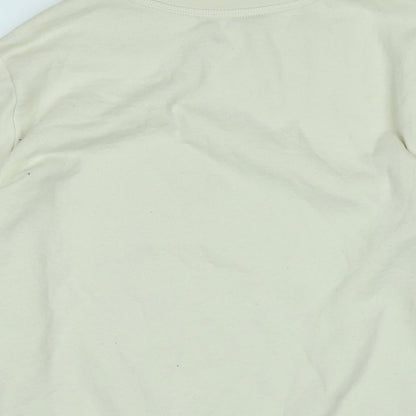 Womens UK Size 14 Marks and Spencer Ivory Pullover Sweatshirt