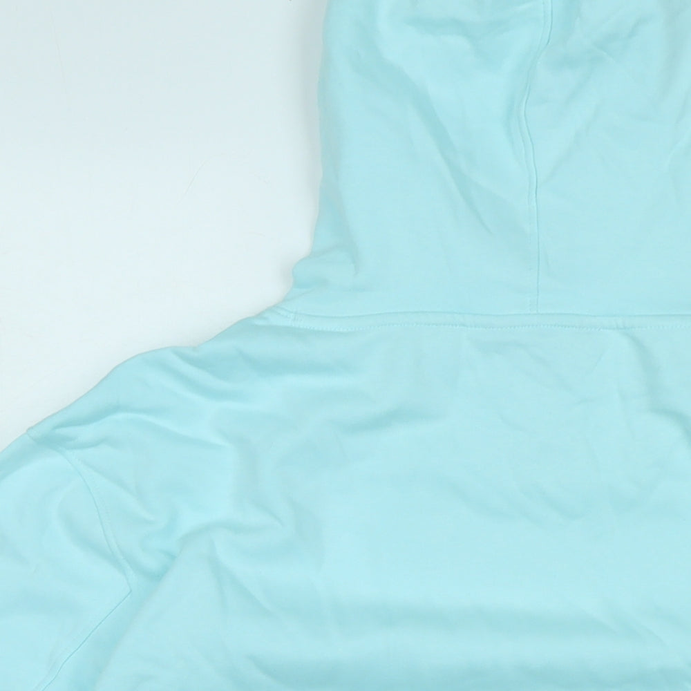 Marks & Spencer Womens Green Polyester Pullover Hoodie Size 14