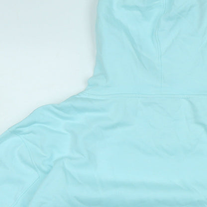 Marks & Spencer Womens Green Polyester Pullover Hoodie Size 14