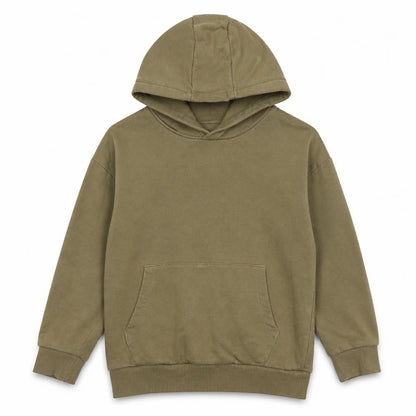 Marks & Spencer Boys Brown Cotton Pullover Hoodie Size 6-7 Years