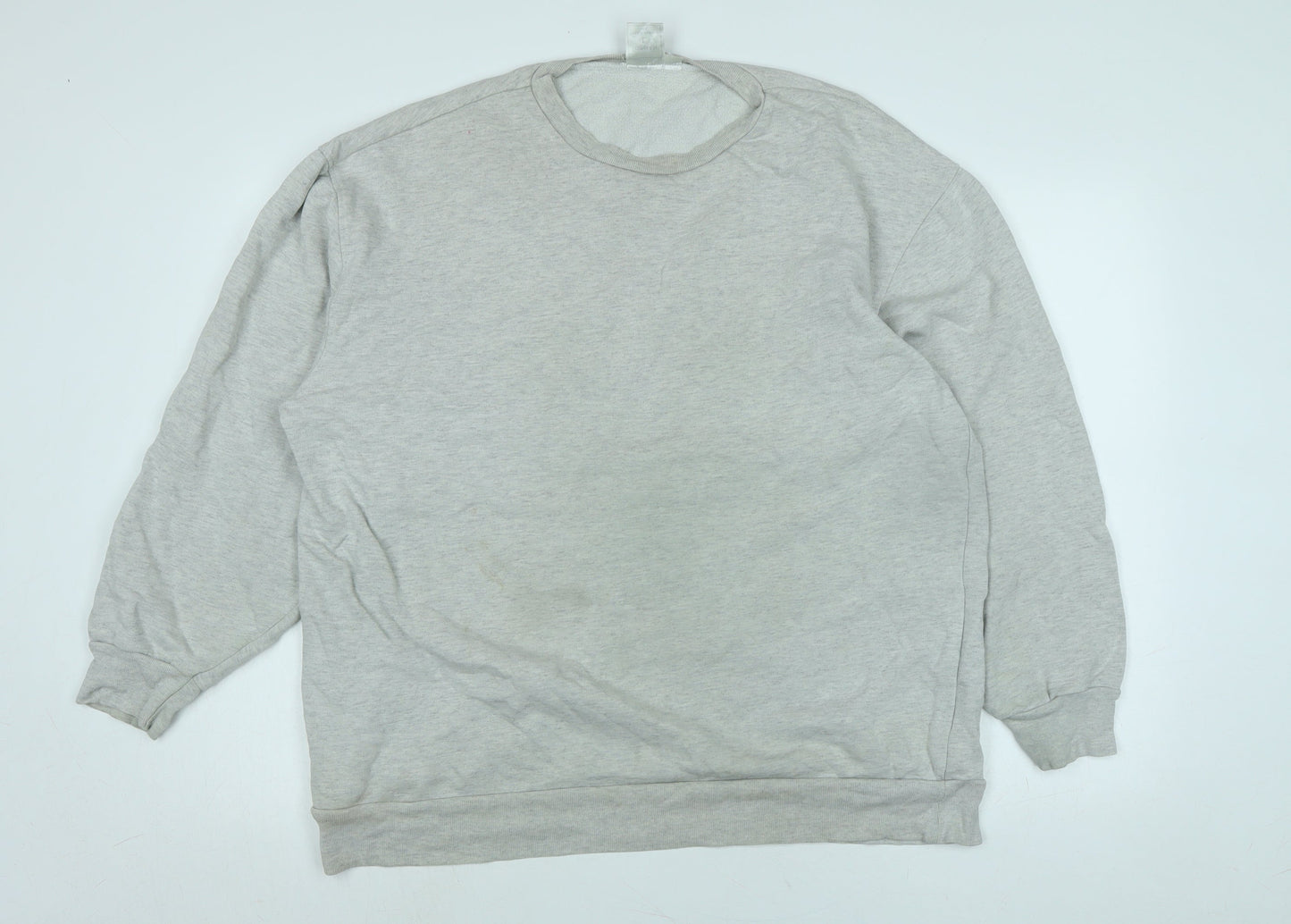 Topman Mens Grey Polyester Pullover Sweatshirt Size L