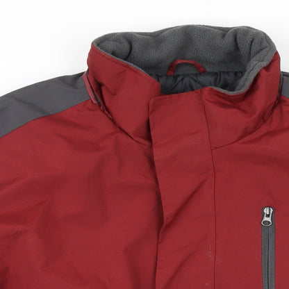Atlas for men Mens Red Jacket Coat Size XL Zip