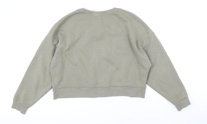 Womens UK Size M Disney Green Pullover Sweatshirt