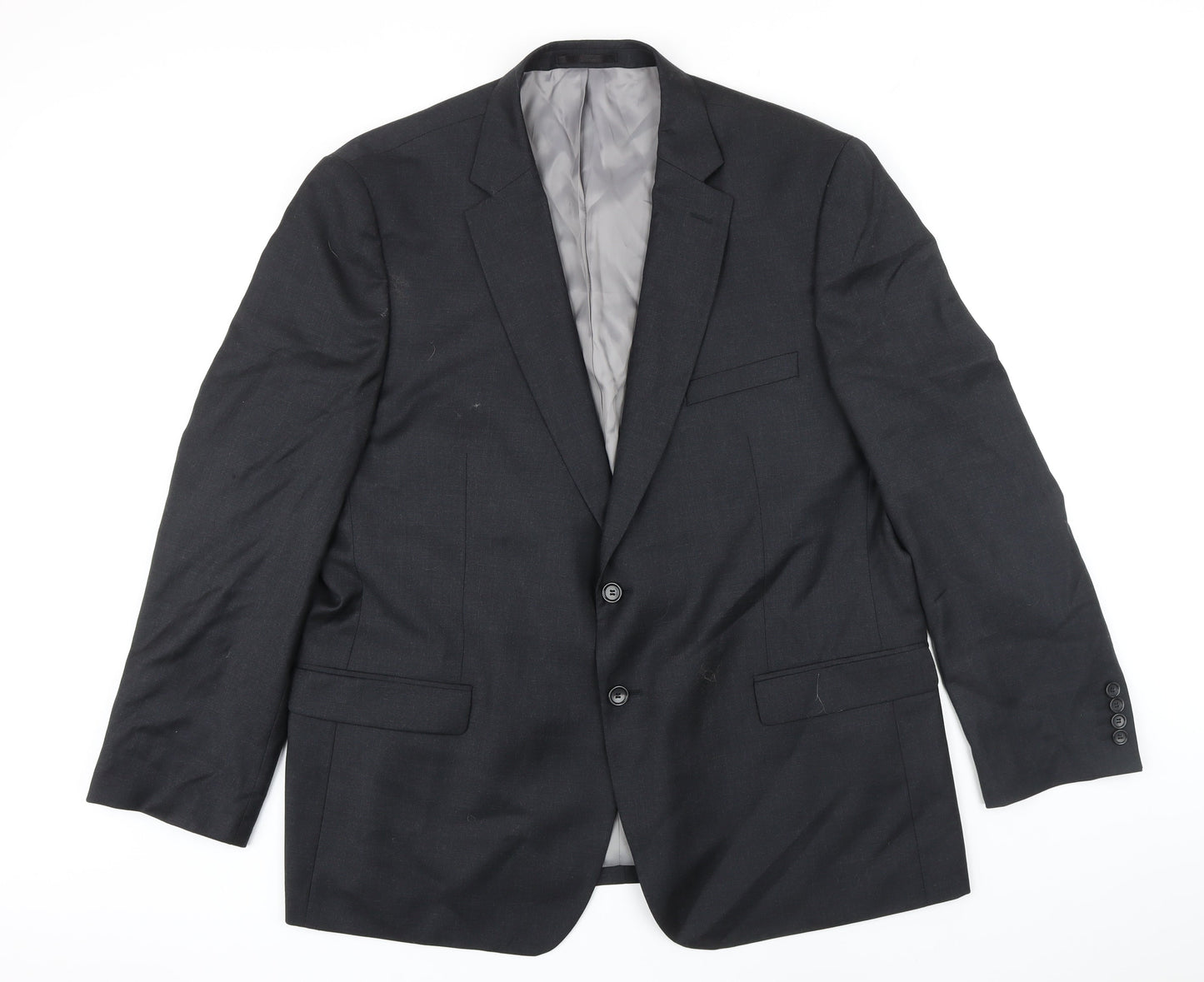 Mens UK Size 50 Samuel Slater Regular Grey Suit Jacket