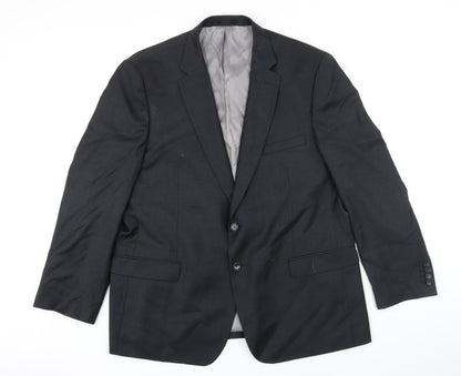 Mens UK Size 50 Samuel Slater Regular Grey Suit Jacket