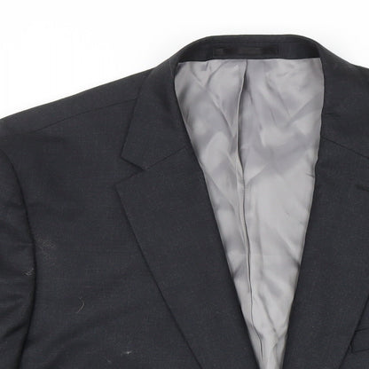 Mens UK Size 50 Samuel Slater Regular Grey Suit Jacket
