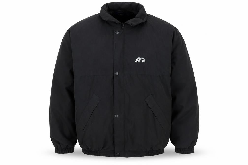 Mens UK Size L Mitsushiba Black Bomber Jacket