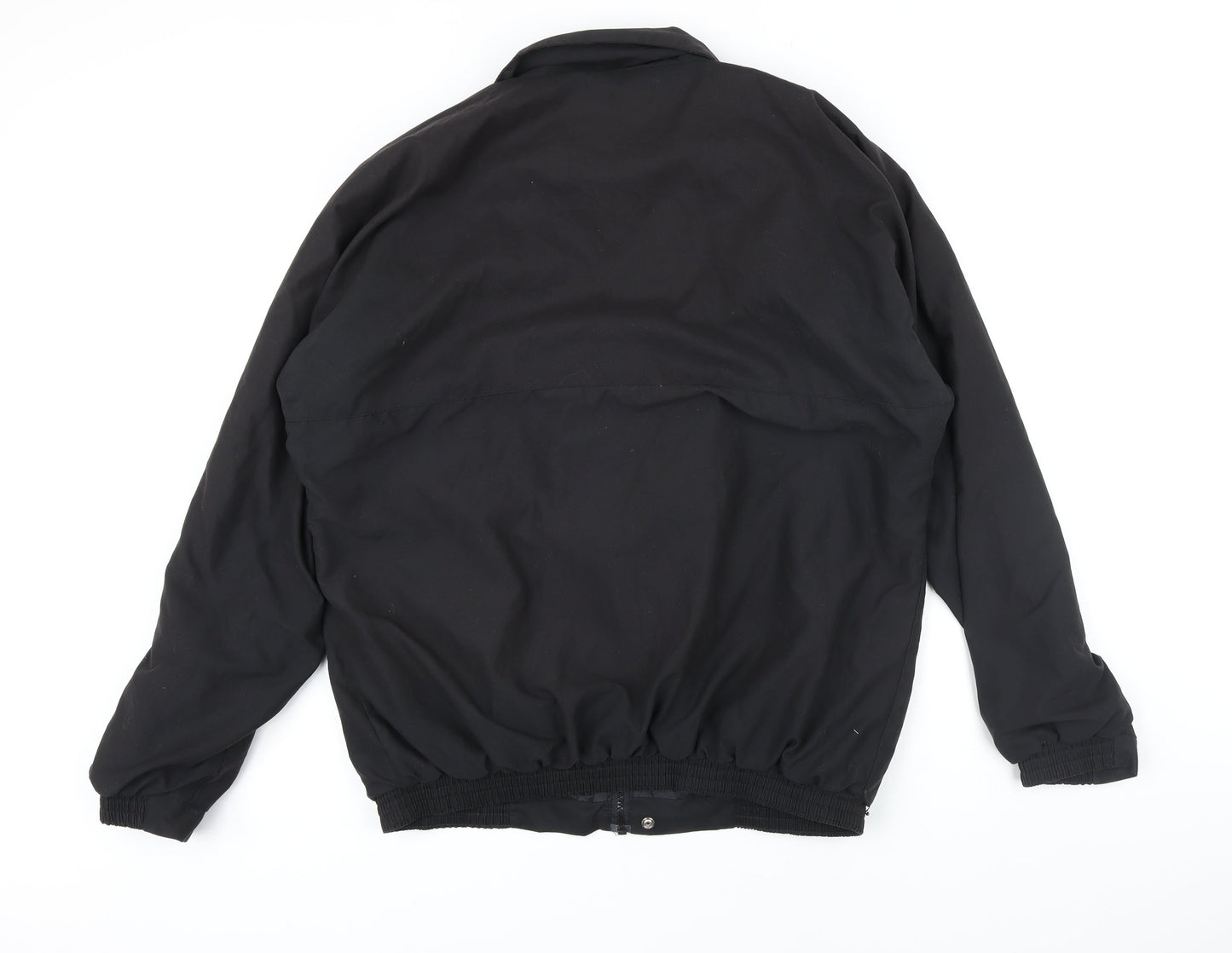 Mens UK Size L Mitsushiba Black Bomber Jacket