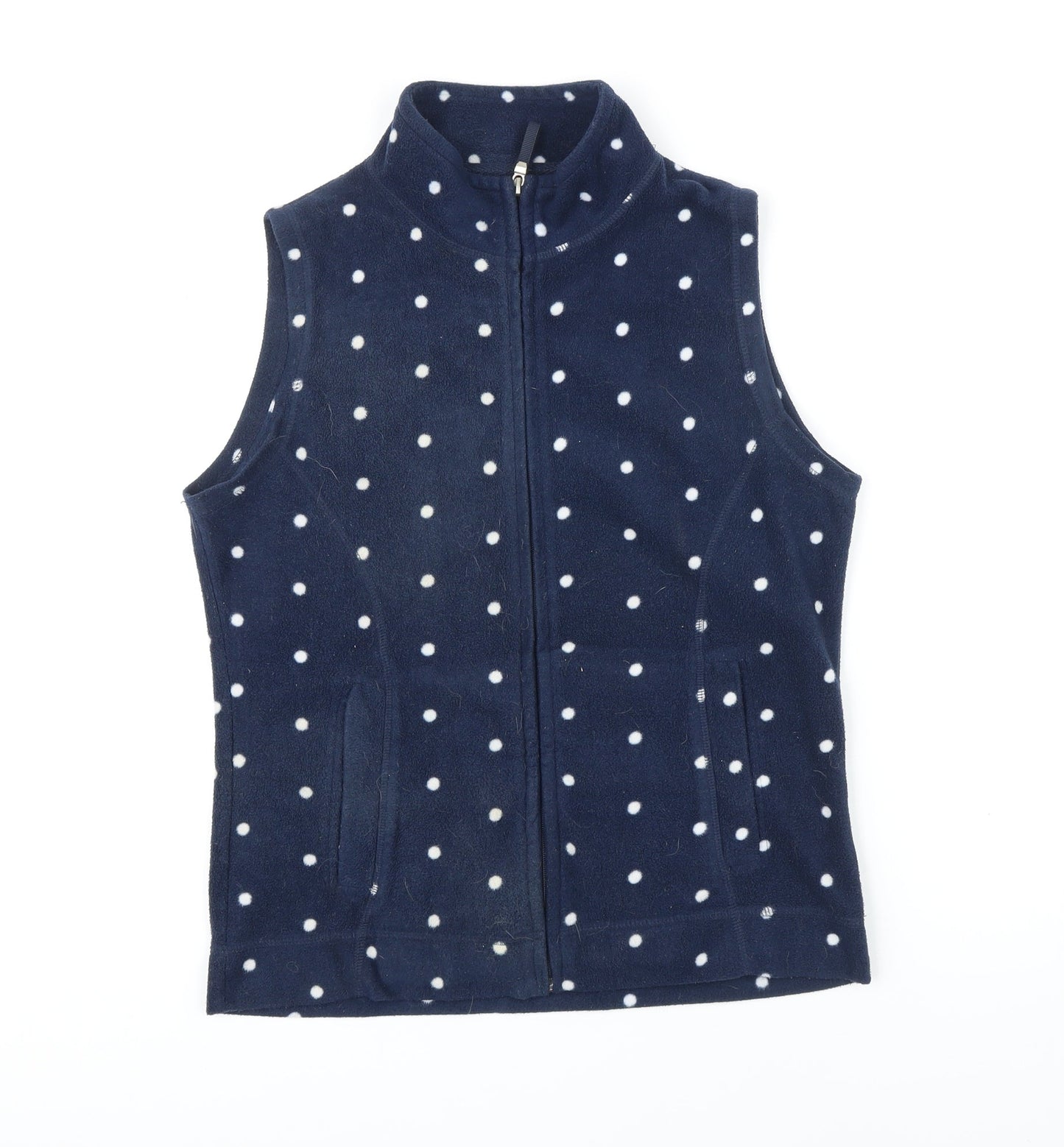 Womens UK Size S Isle Blue Gilet