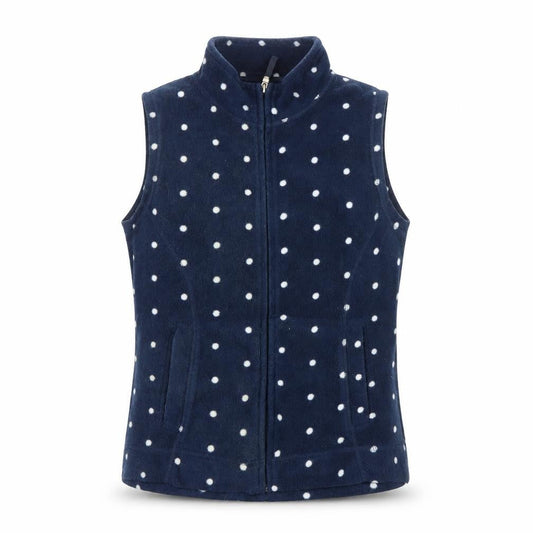 Womens UK Size S Isle Blue Gilet
