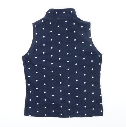 Womens UK Size S Isle Blue Gilet