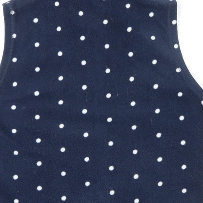 Womens UK Size S Isle Blue Gilet