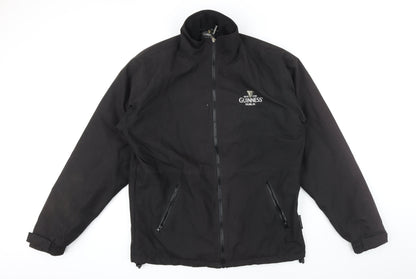 Mens UK Size L Gunniess Black Jacket