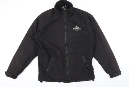 Mens UK Size L Gunniess Black Jacket