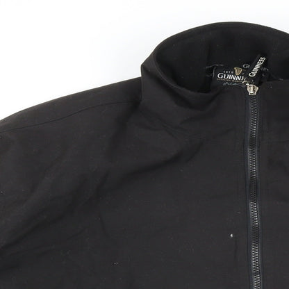 Mens UK Size L Gunniess Black Jacket