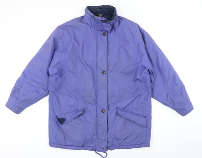 Womens UK Size 14 TELEMAC Purple Jacket