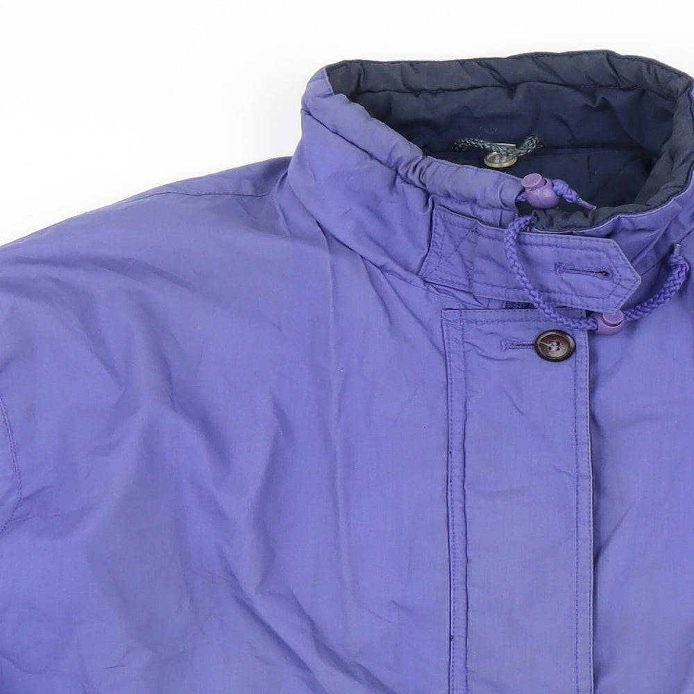 Womens UK Size 14 TELEMAC Purple Jacket