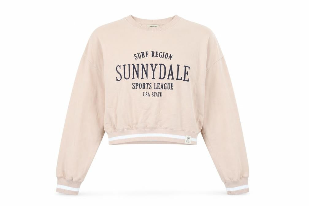 Womens UK Size XS Pull&Bear Pink Pullover Sweatshirt