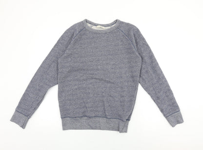 Mens UK Size M Selected Homme Blue Pullover Sweatshirt