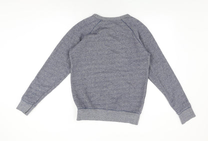 Mens UK Size M Selected Homme Blue Pullover Sweatshirt