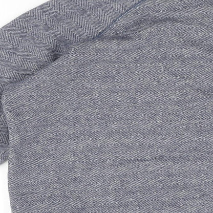 Mens UK Size M Selected Homme Blue Pullover Sweatshirt