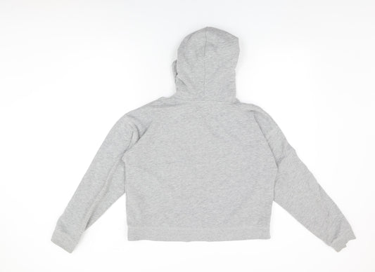 Womens UK Size 12 Jack Wills Grey Pullover Hoodie
