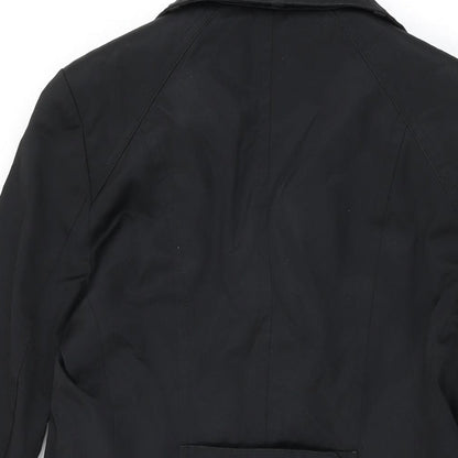 Womens UK Size XS Marc New York Black Overcoat