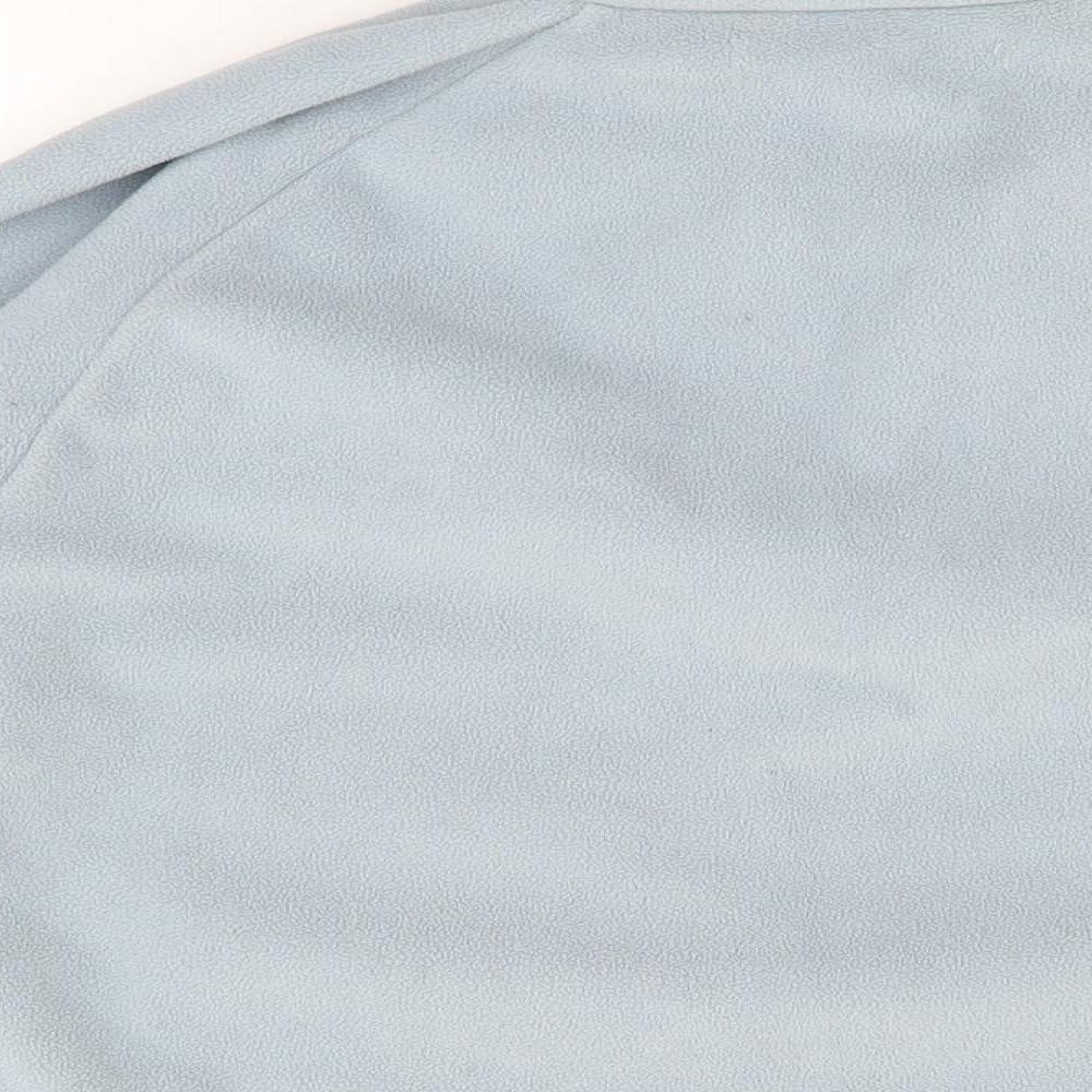 DECATHLON Womens Blue Polyester Pullover Sweatshirt Size XL Zip