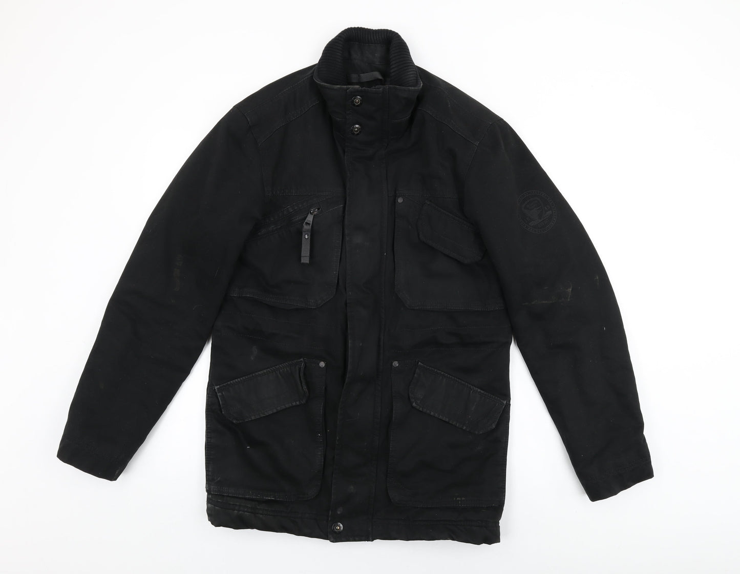 Mens UK Size S Espirit Black Jacket