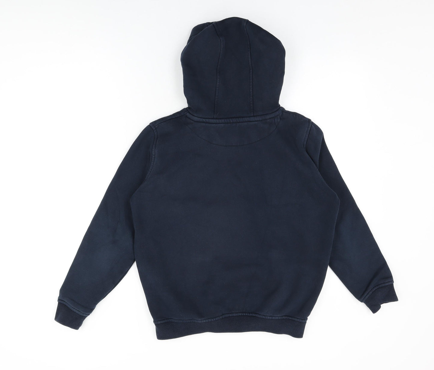 Jack Wills Girls Blue Cotton Pullover Hoodie Size 12-13 Years Pullover - Jack Wills Logo
