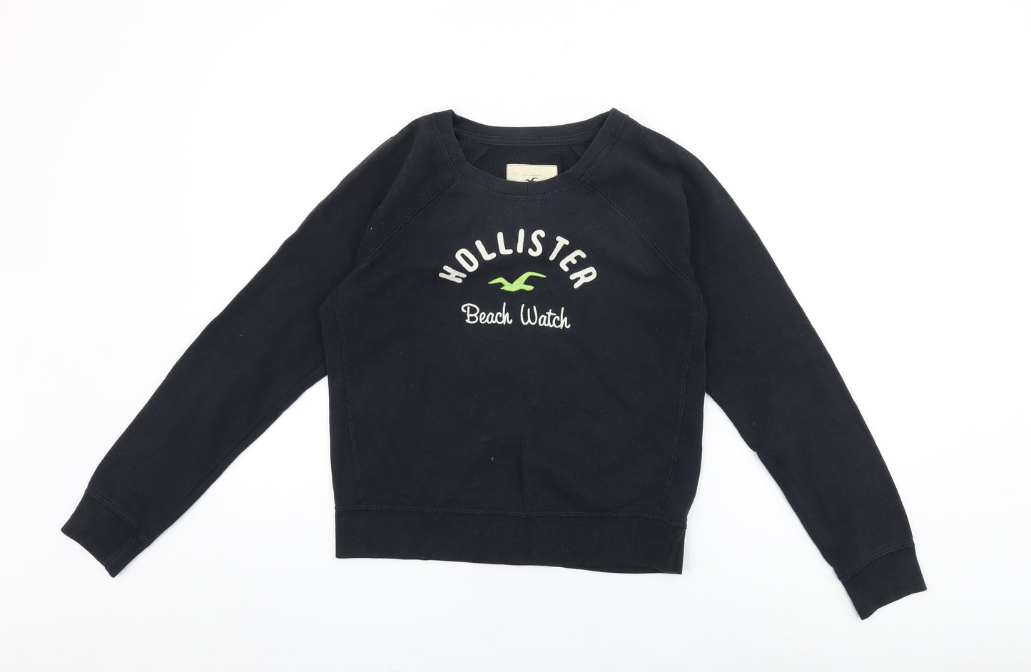 Hollister Womens Blue Cotton Pullover Sweatshirt Size M Pullover - Hollister Beach Watch